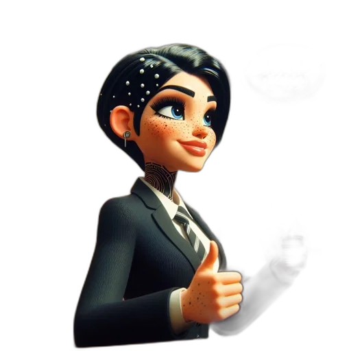 staff, jewelry, 3d render, cartoon transparent PNG cut-out