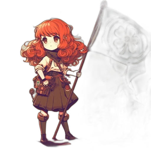 staff, sword, weapon, dress transparent PNG cut-out
