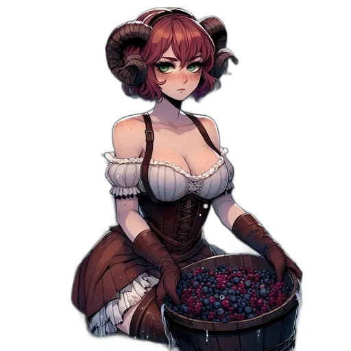 staff, food, dress, crown transparent PNG cut-out