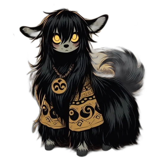 creature, fantasy art, concept art, pixel art transparent PNG cut-out