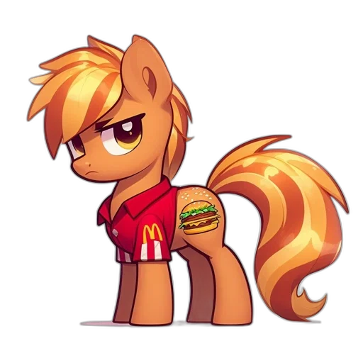 staff, food, animal, pixel art transparent PNG cut-out