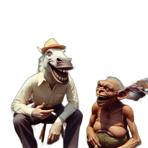 mask, creature, animal, hat transparent PNG cut-out