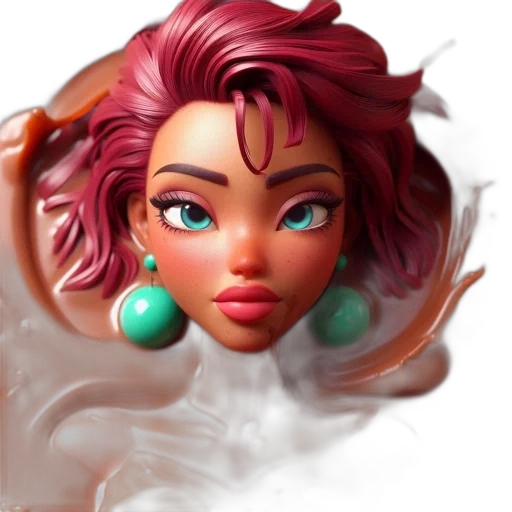 face, jewelry, concept art, fantasy art transparent PNG cut-out