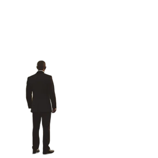staff, jacket, robot, face transparent PNG cut-out