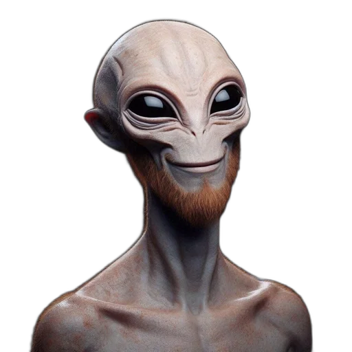 creature, mask, face, staff transparent PNG cut-out