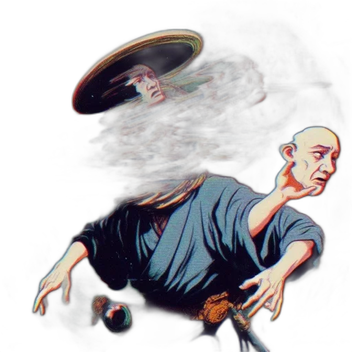 staff, mask, concept art, fantasy art transparent PNG cut-out
