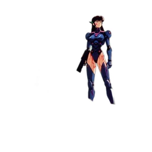 robot, weapon, pixel art, concept art transparent PNG cut-out