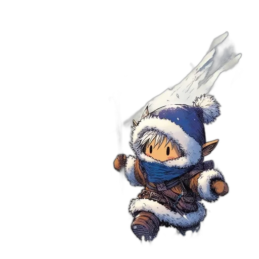 hat, dragon, staff, weapon transparent PNG cut-out