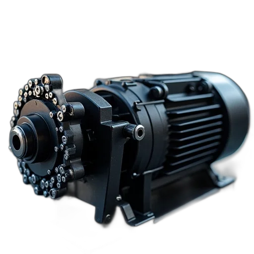weapon, robot, 3d render, photorealistic transparent PNG cut-out