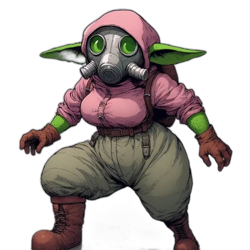 staff, creature, mask, animal transparent PNG cut-out