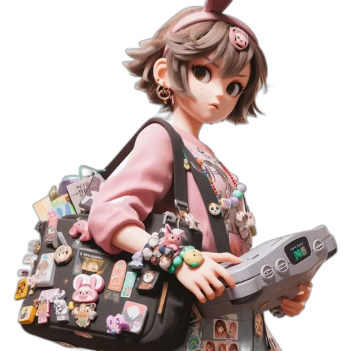 weapon, staff, jacket, concept art transparent PNG cut-out