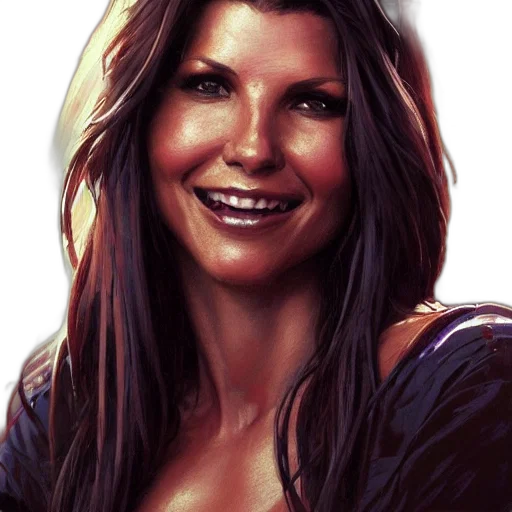 face, photorealistic, comic book art, fantasy art transparent PNG cut-out