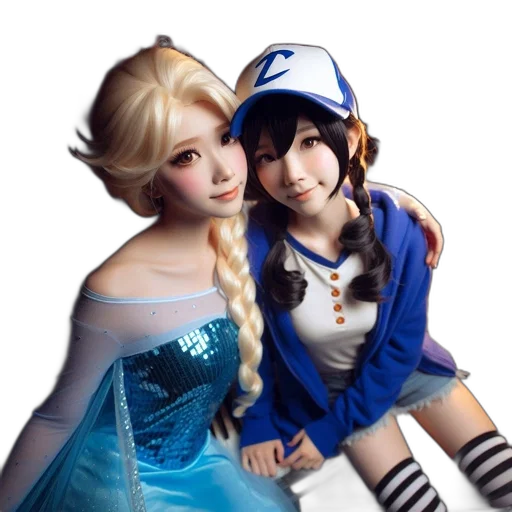 3d render, photorealistic, anime, fantasy art transparent PNG cut-out