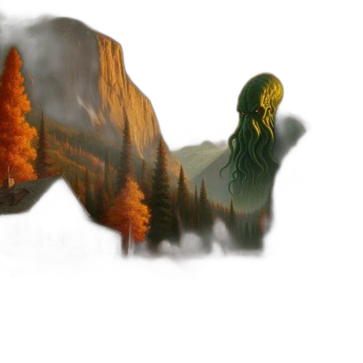 creature, dragon, mask, concept art transparent PNG cut-out