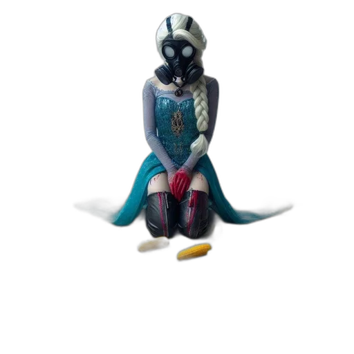 mask, robot, jewelry, staff transparent PNG cut-out