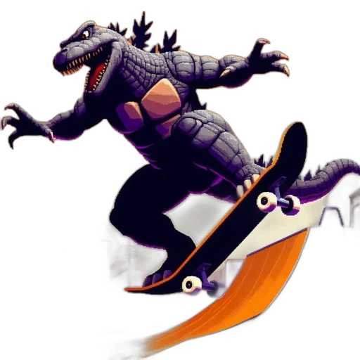 dragon, creature, concept art, pixel art transparent PNG cut-out