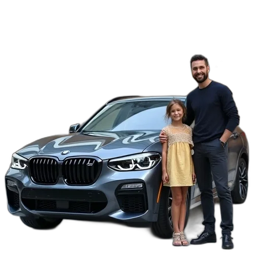 car, photorealistic, 3d render, concept art transparent PNG cut-out