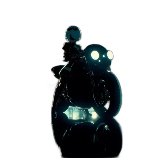 robot, weapon, mask, staff transparent PNG cut-out
