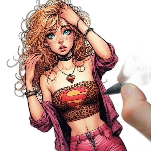 jewelry, comic book art, concept art, cartoon transparent PNG cut-out