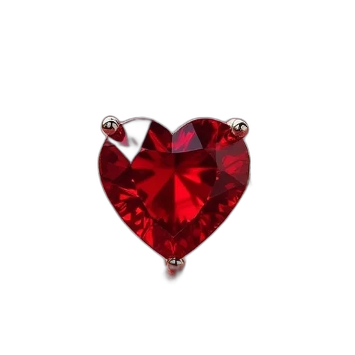 jewelry, crown, 3d render, red transparent PNG cut-out