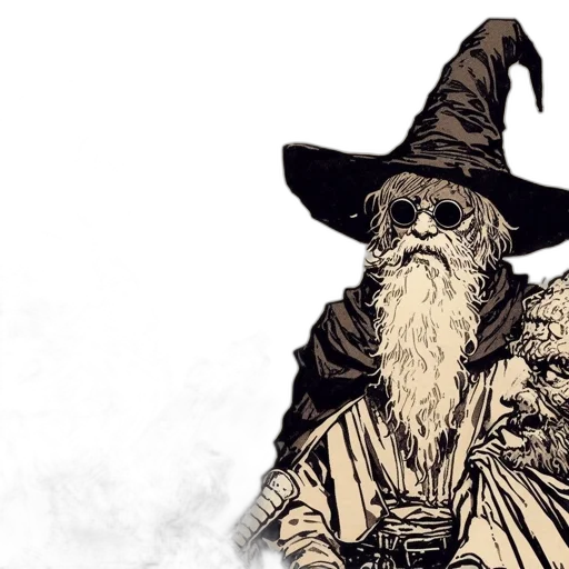 hat, fantasy art, concept art, comic book art transparent PNG cut-out