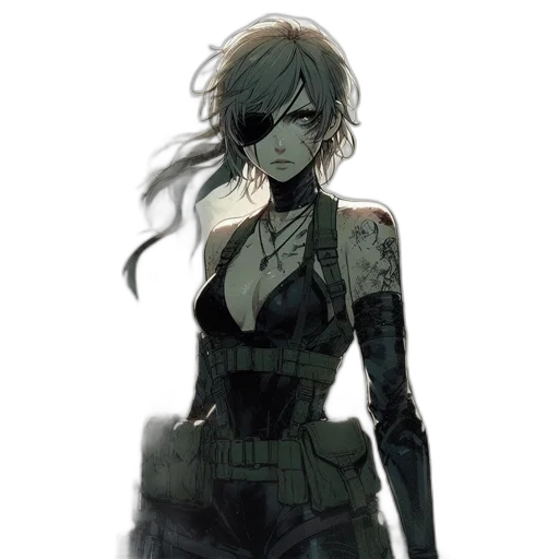 dress, mask, weapon, jacket transparent PNG cut-out