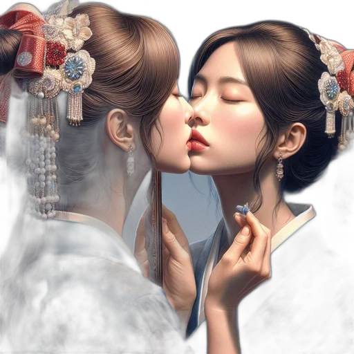 jewelry, face, mask, photorealistic transparent PNG cut-out