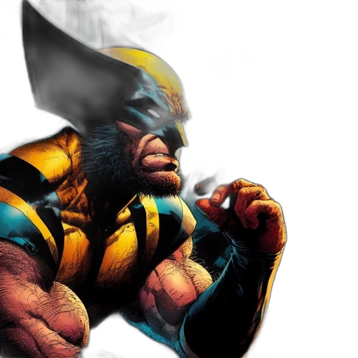 comic book art, concept art, photorealistic, two transparent PNG cut-out