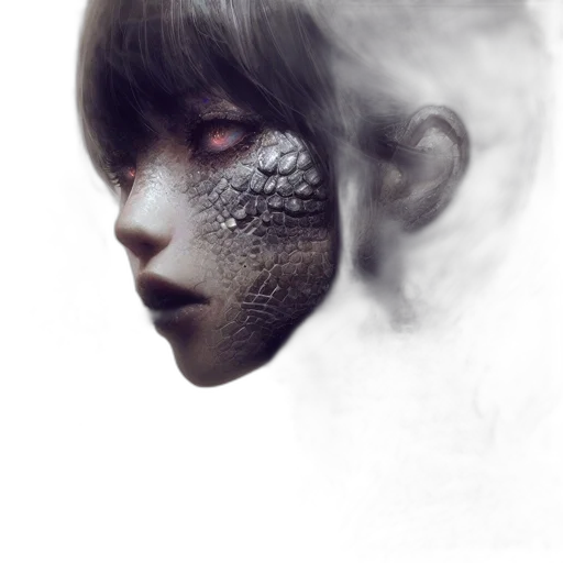 mask, face, robot, creature transparent PNG cut-out