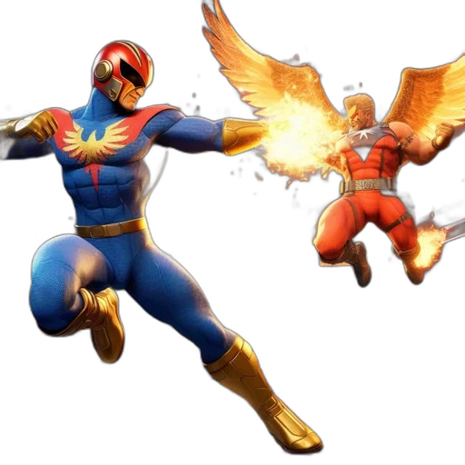 concept art, 3d render, comic book art, wrestling transparent PNG cut-out