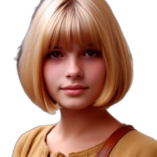 face, hair, jewelry, hat transparent PNG cut-out
