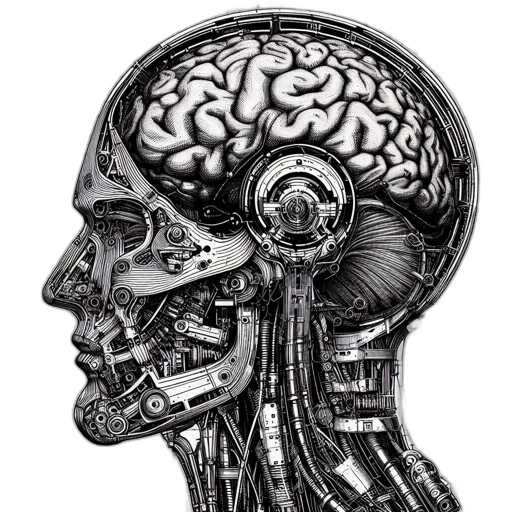 robot, face, mask, crown transparent PNG cut-out