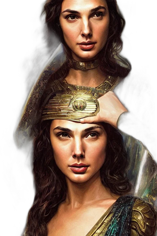 jewelry, crown, face, fantasy art transparent PNG cut-out