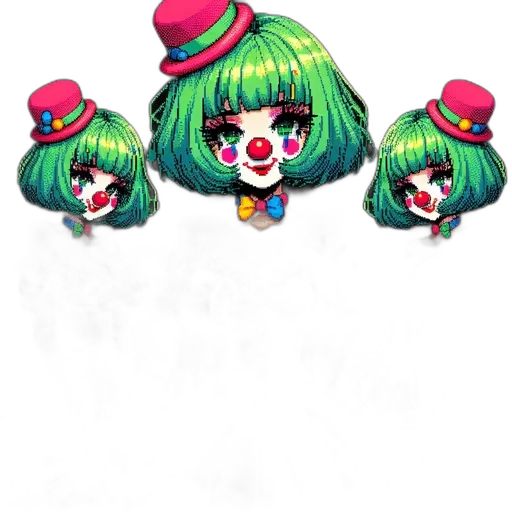 mask, crown, hat, staff transparent PNG cut-out