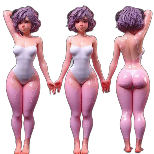 dress, concept art, 3d render, pixel art transparent PNG cut-out