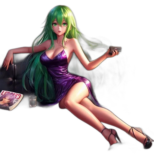 dress, concept art, fantasy art, pixel art transparent PNG cut-out