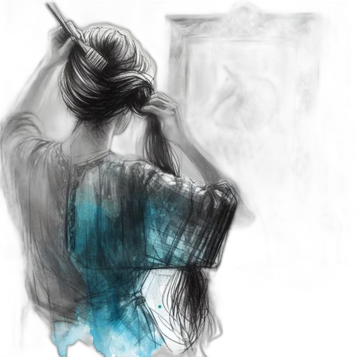 mask, staff, hair, face transparent PNG cut-out