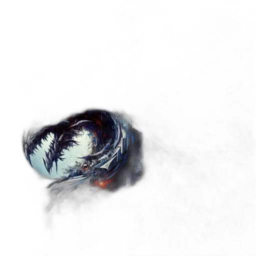 dragon, mask, creature, face transparent PNG cut-out