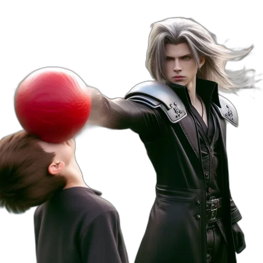 hair, concept art, fantasy art, photorealistic transparent PNG cut-out