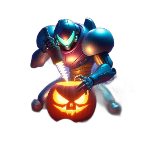 robot, weapon, mask, concept art transparent PNG cut-out
