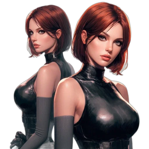 jacket, dress, concept art, comic book art transparent PNG cut-out
