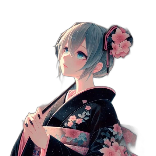 flower, staff, dress, weapon transparent PNG cut-out