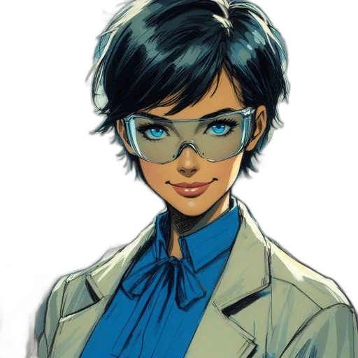 staff, jacket, comic book art, cartoon transparent PNG cut-out