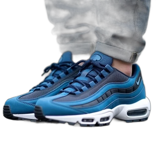 shoes, 3d render, photorealistic, vaporwave transparent PNG cut-out