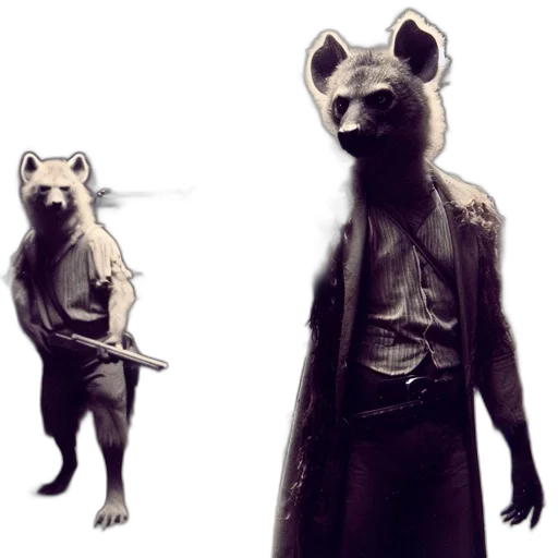 mask, animal, creature, staff transparent PNG cut-out