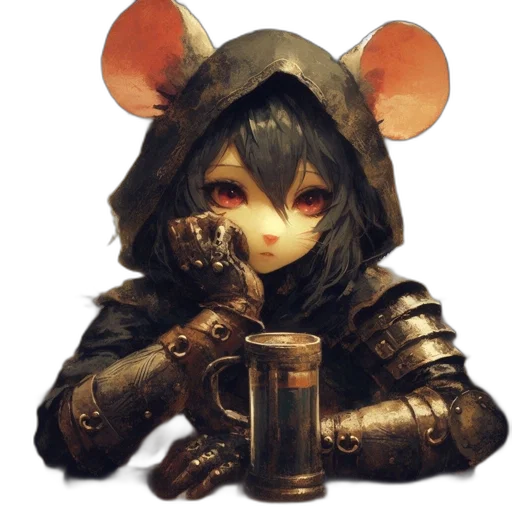 mask, weapon, staff, robot transparent PNG cut-out