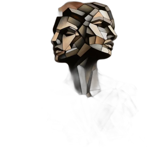 face, mask, crown, jewelry transparent PNG cut-out