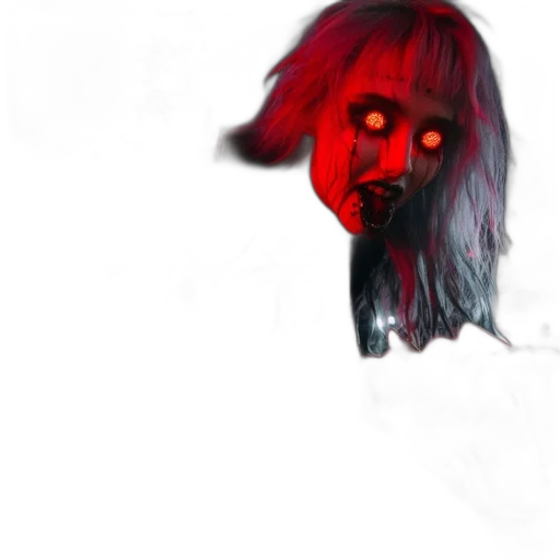 mask, face, creature, hair transparent PNG cut-out
