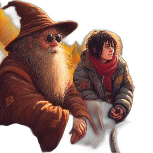 hat, fantasy art, concept art, watercolor transparent PNG cut-out