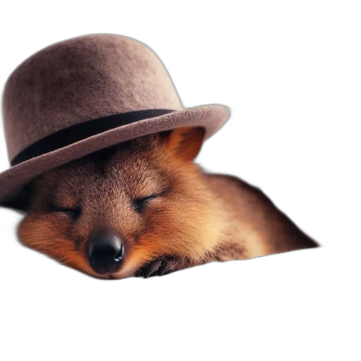 hat, animal, mask, creature transparent PNG cut-out